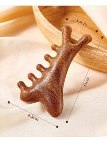 木质按摩放松工具套装，情人节/母亲节礼物，美容工具，便携式按摩器，家用按摩器，深度放松，头部按摩梳，足部按摩器，腰腹部按摩刷，头皮放松器，SPA按摩，背部放松，颈肩按摩器 - 彩色 - 查看 17