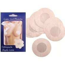 Kit Of Up To 100 Invisible Adhesive Breast Covers 7.5cm – Nipple And Areola Protectors 5 Pairs - 雷東多 - 查看 1