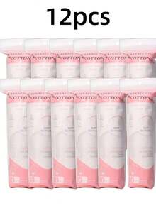 160pcs Gentle Skin-Friendly Makeup Remover Pads - Multi-Functional Facial Cleansing Wipes. Ultra-Soft Facial Cleansing Pads - Lint-Free Makeup Remover Wipes Suitable For Sensitive Skin. Premium Moisturizing Facial Pads - Gentle Cleansing And Toner Wipes. Low-Allergen Facial Cleansing Pads - Mild Makeup Removal And Skincare Wipes - White - View 13