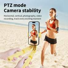 Anti Shake Selfie Stick Gimbals Stabilizer Remote Control 360°Rotate Phone Tripod Multi-Function Photography Bracket For Mobile - one-size - View 6