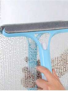 3-In-1 Multifunctional Window Cleaner, Double-Sided Scrubber With Spray Bottle, Home Glass & Mirror Cleaning Tool - Upgraded Version - View 5