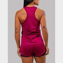 Women's 2-In-1 Gym Set With Compression Shorts And Racerback Tank Top For Exercise And Training - Junta - Ver 4
