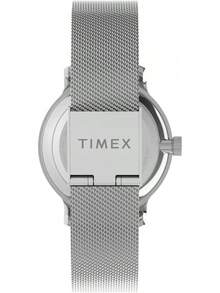 ¡RecomendadoTimex Transcend TW2U86800VQ - Reloj mecánico de viento de mano para mujer, 31 mm¡Top de Temporada - Tono rosa/plateado/tono oro rosa - Ver 4