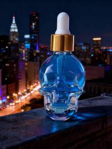 زجاجة واحدة 30مل رذاذ عطر زهري وفاكهي، زيت عطري بتصميم جمجمة كريستالية، رذاذ منعش للأقمشة، عطر طويل الأمد، مناسب للملابس والحمام والغرفة والخزانة والصالة المعيشية والسيارة، مناسب كهدية عيد ميلاد أو تخرج - متعدد الألوان - مشاهدة 6