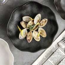 This High-Temperature Matte Plate Is A Tabletop Essential That Combines Aesthetics And Functionality. - Unique Texture, The Plate Body Adopts A High-Temperature Glazing Process, Presenting A Fine Matte Granular Feel On The Surface, With A Smooth And Non-Slippery Touch, And An Inherent Sense Of Sophistication From The Matte Finish. - Multicolor - View 5