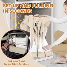 ¡RecomendadoParque infantil plegable para bebés y niños pequeños, patio de juego portátil de 50 x 50 pulgadas, bolígrafo plegable con tapete de malla visible, 50 bolas oceánicas, centro de actividades para¡Top de Temporada - Amarillo - Ver 1