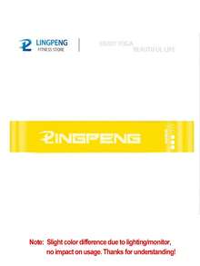 LINGPENG 1pc Resistance Band, Fitness Yoga Pilates Elastic Circle, Sports Resistance Band, Women Exercise Elastic Circle, Thin Resistance Circle, Elastic Hip Circle, Mini Fitness Resistance Loop - Multicolor - View 8