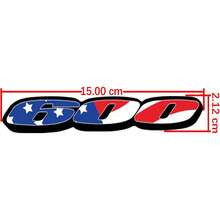 FCV 2PCs Motorcycle Fairing Sticker Decal, Reflective Vinyl Decal HD Number 600 American Flag Design Decals Compatible With Suzuki GSXR600 GSXR 600 With Strong Stickiness - 600 - View 8