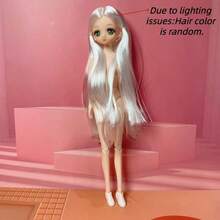 11.81 Inch Anime Style Fashion BJD Doll, Flexible Joints - Perfect Collectible Cute Cake Model, Suitable For All Holiday Occasions, Christmas, Birthday, New Year Gift - Multicolor - View 28