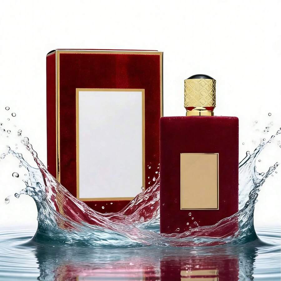 Perfume de viaje para mujer estilo corte de Oriente Medio, fragancia clásica de madera, botella dorada, aroma duradero y fuerte, 100ML, regalo de Navidad - Aroma floral - Ver 1