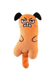 1pc Cat Cat Toy, Funny Expression & Tail Design, Built-In Crinkle Paper To Stimulate Cat's Playing Interest, Attract Cat's Attention, Suitable For Solo Play, Interactive Play, Tossing, Dental Care, Pet Supplies, Pet Toy - Multicolor - View 8