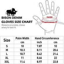 ¡RecomendadoBISON DENIM Guantes de piel de oveja para hombre, guantes de invierno cálidos con forro de cachemira, guantes de motocicleta de conducción¡Top de Temporada - Marrón - Ver 3