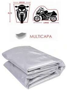 Funda Impermeable Para Moto y Cubierta Protectora No Es Muy Gruesa - A - Ver 6
