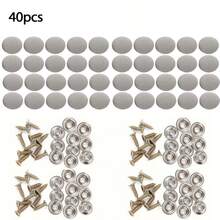 20/40/60pcs Car Roof Repair Kit, Includes Interior Clips, Rivets, Fasteners & Installation Tools, Suitable For Sedan/SUV/Truck - Car Roof Repair Button - View 14
