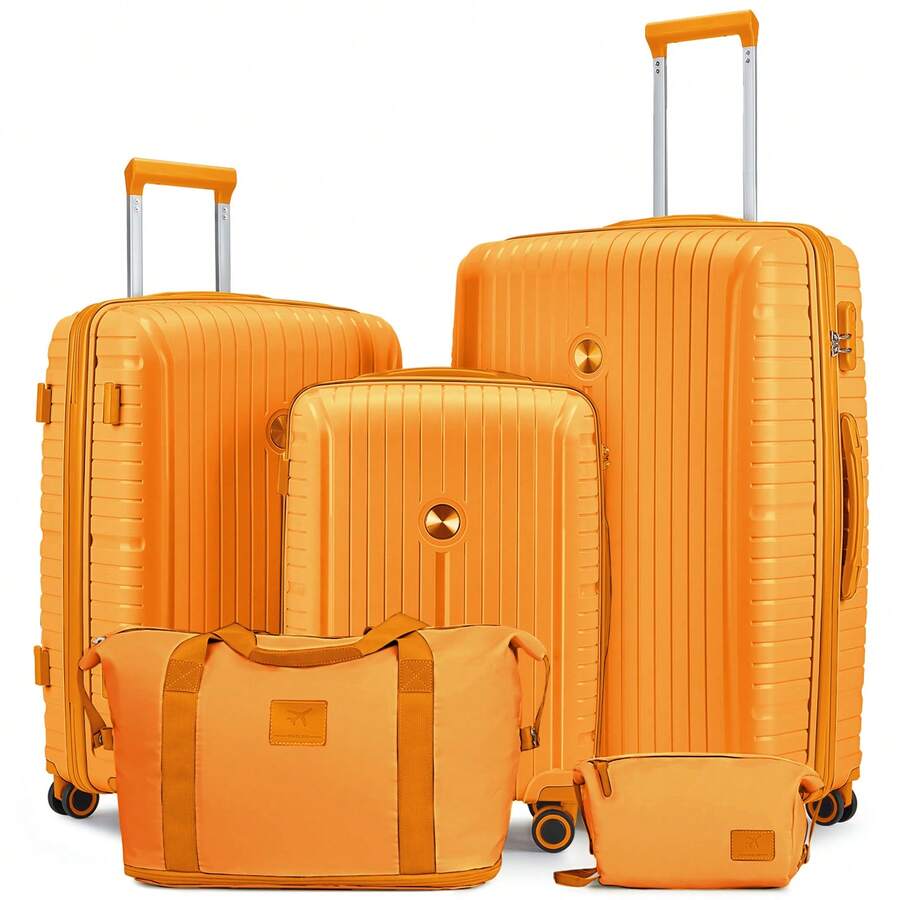 Joyway 13 Piece Luggage Sets Hardshell Lightweight Suitcase With TSA Lock Spinner Wheels Travel Suitcase Suitcases Suit Case Durable Travel Luggage Waterproof Suitcase Set
