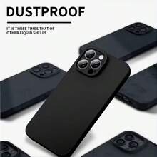 Two Black Matte Phone Cases, Suitable For Various Models Of Samsunphones, Compatible With Galaxy M32, Galaxy M23, Galaxy M21, Galaxy M12, Galaxy M04, Galaxy S25, Galaxy S24 FE, Galaxy S22+, Galaxy S22 5G, Etc. - Black - View 4