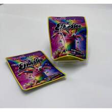 100pcs 3.5g Mylar Bags |     Exotic, Gift, Storage, Ziplock, Party Packs, Zipper, Resealable Bags |     Suitable For Christmas, Halloween, Event Party |     Style 45, Made Of Polypropylene - 100 cái - Xem 7