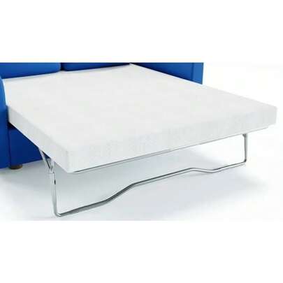 Replacement Sofa Bed MattressFoam 2 Fold Metal Action Bed Settee Folding Sofabed Mattress Zip Cover 115cm X 180cm