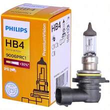 PHILIPS 1 Pair 9006 High Brightness Halogen Bulbs, Made Of UV-Resistant Quartz Glass, High Pressure & Heat Resistant, Bright Lighting Without Glare, Plug And Play - A - View 1