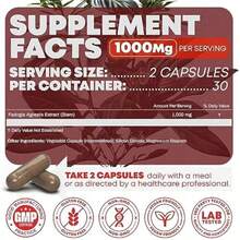 Peak Revival-X Fadogia Agrestis 1000mg – Energy & Muscle Support Supplement, 60 Capsules - 一包 - 查看 7