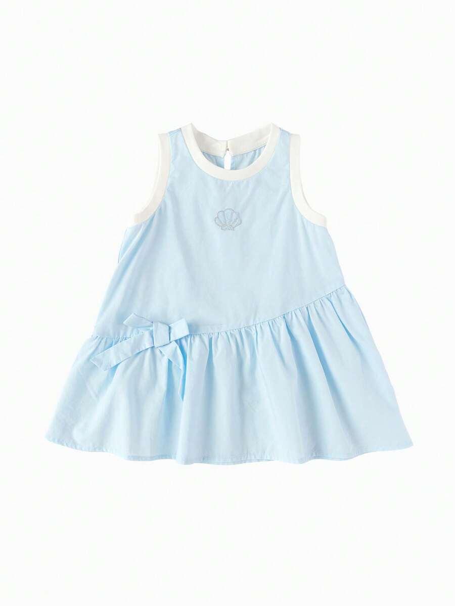 Balabala Baby Princess Dress, Infant Dress, Soft Fabric, Cute Party Style 2026 - Ice Blue - View 1
