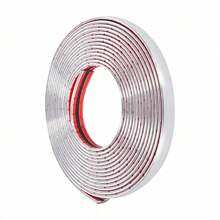 Chrom Zierleiste 15mm x 15M selbstklebend Auto Chromleiste Klebeband Leisten - 15 m - Übersicht 1