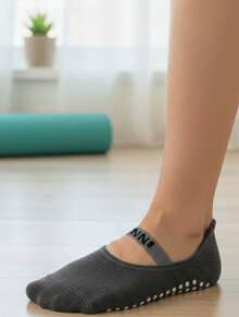 Kit With 1/3/6 Pairs Of Non-Slip Socks – Ideal For Yoga, Pilates And Workouts | Sizes 35 To 41 - Nhiều màu - Xem 13