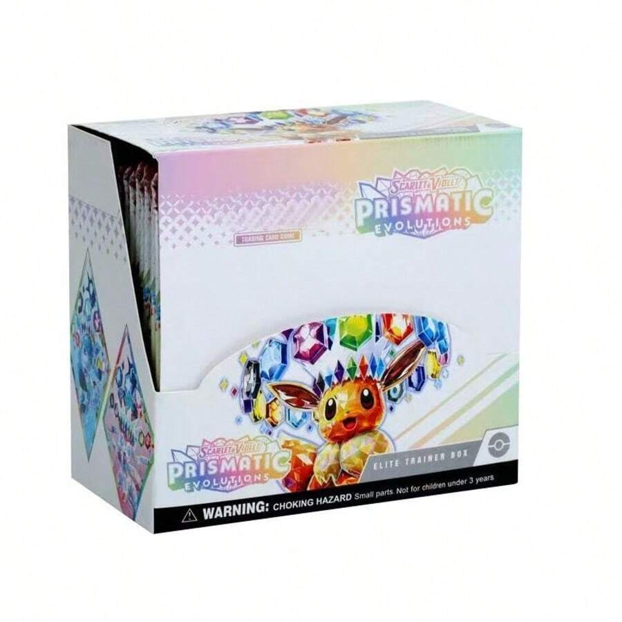 Cards Prismatic 360pcs TCG: Scarlet & Violet-Prism Evolution, 36 Packs Per Box, 10 Cards Per Pack, Perfect For Collecting And Gifting. - Multicolor - View 1