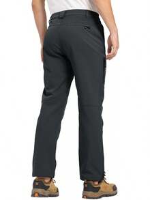 ¡RecomendadoYSENTO - Pantalones de esquí de nieve para hombre, impermeables, aislados, de forro polar, pantalones de senderismo¡Top de Temporada - A - Ver 7