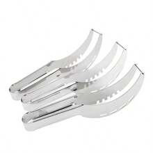 1pc Watermelon Cutter Slicer,Stainless Steel Watermelon Cube Cutter Quickly Watermelon Knife,Fun Fruit Knives Salad Melon Baller For Kitchen Gadget - Silver - View 5
