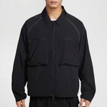Nike 男士 AS M NK TCH ERGO UTILITY SHIRT 梭织长袖衬衫 IF1348-010 - 黑色 - 查看 4
