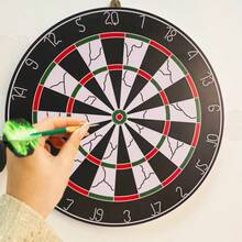15英寸新型材料飞镖靶，飞镖练习靶，适合飞镖爱好者、酒吧和俱乐部使用。 - 黑色 - 查看 3