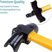 Heavy-Duty Anti-Theft Steering Wheel Lock Compatible For Cars SUVs Trucks Shaped/Rotary Lock Cylinder Vehicle Device For Daily Drive And Long Immobilizer Wheel Lock Wide Compatibility - Multicolor - View 3