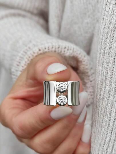 99pcsSSSSSSSSS Elegant Fashion Wide Band Ring For Women Men,Unisex Design For Parties,Weddings,Holidays And Everyday Wear,Valentine's Day Anniversary Gift(No Box)