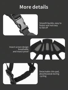 TOSUOD 自行车头盔，一体式透气山地/公路自行车头盔，男女通用骑行装备 - 彩色 - 查看 8