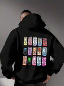 Men Sweatshirts - Black - View 1