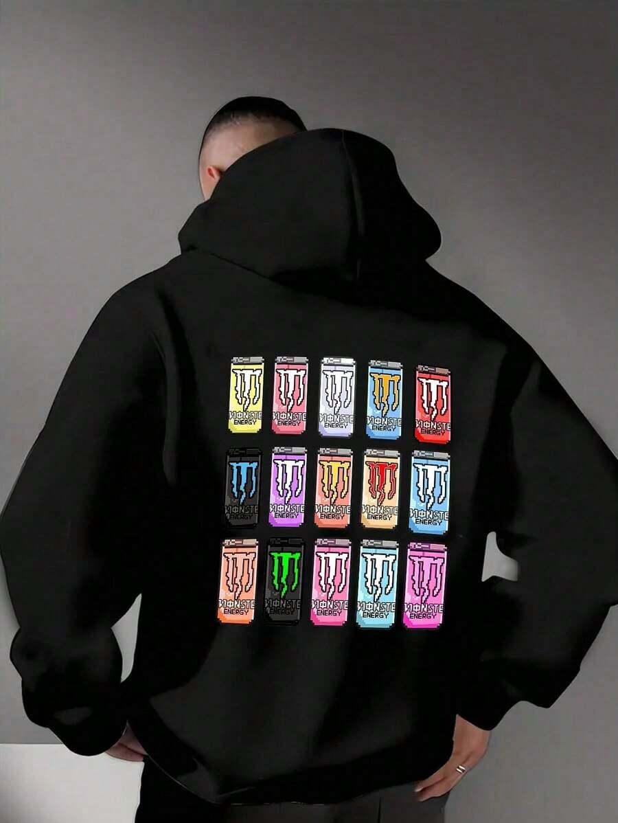 Men Sweatshirts - Black - View 1