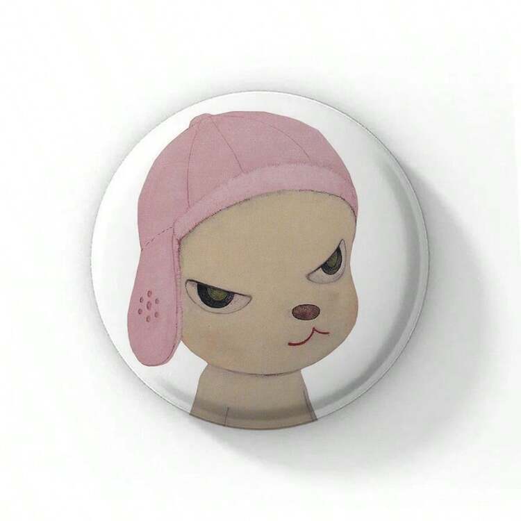58mm Pop Art Creative Nara Yoshitomo Badge, Backpack Clothing Jewelry Accessory Cartoon Round Brooch, Collectible Fan Gift - 58 mm - View 26