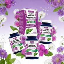 Gwynne Cardo Mariano Orgánico 90 Cápsulas Vegetarianas, Extracto Concentrado 30:1 con 80% de Silimarina, Apoya la Función Hepática Natural y la Defensa Antioxidante(3pcs) - 3 piezas - Ver 8