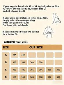 2/1 Pack Of Invisible Push-Up Bras, Silicone Invisible Bras, Reusable, Suitable For Various Occasions. - Multicolor - View 11