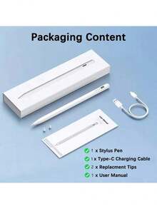 ​​Universal Stylus Pen For All Touch Screens - Compatible With IPhone, Android Tablets, Pro & Other Touch Screen Devices​, Includes 2 Replacement Tips. - Multicolor - View 6