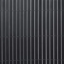 PVC Privacy Panel - Balcony And Terrace Screen With Reinforced Slats - Weatherproof Privacy Screen - Black - View 7