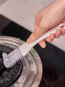 Bộ 1 cọ vệ sinh vỉ nướng, cọ vệ sinh khe hở, cọ vệ sinh bếp, bồn rửa, lò nướng và mặt bàn, dụng cụ vệ sinh, cọ vệ sinh máy pha cà phê. - Màu trắng/1 cái - Xem 6