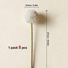 Budget-Friendly Artificial Flowers Bulk, Fake Hydrangeas, Great For DIY Wedding Centerpieces & Bulk Event Decor Ersatile For Vase Arrangements, Wreaths & Wall Decor - White - View 2
