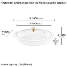 Trays - Oval White Without Shelf - View 1