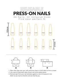 按压式美甲，加长法式假指甲，白色花朵水钻设计，全覆盖棺材形美甲，方形亚克力美甲，可重复使用，24片装，女士适用 - 彩色 - 查看 5