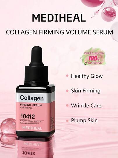 Mediheal 40ml Collagen Firming Essence, Lifting And Firming Serum, Suitable For Aging Skin. 40ml/1.35 Fl Oz
