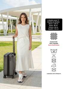 Maria do Luxo Women Two-Piece Outfits - Blanco - Ver 6