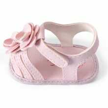 Sandália Infantil Bebê Menina confortável e estilosa - lilás - Visão 6
