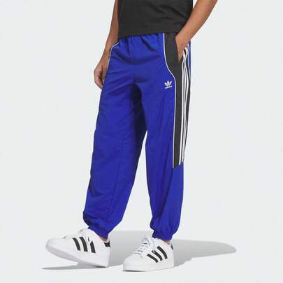  Adidas Originals ADICOLOR MOTORCORE TRACKSUIT BOTTOMS, Retro Motorcycle Style Tapered Sports Pants For Men